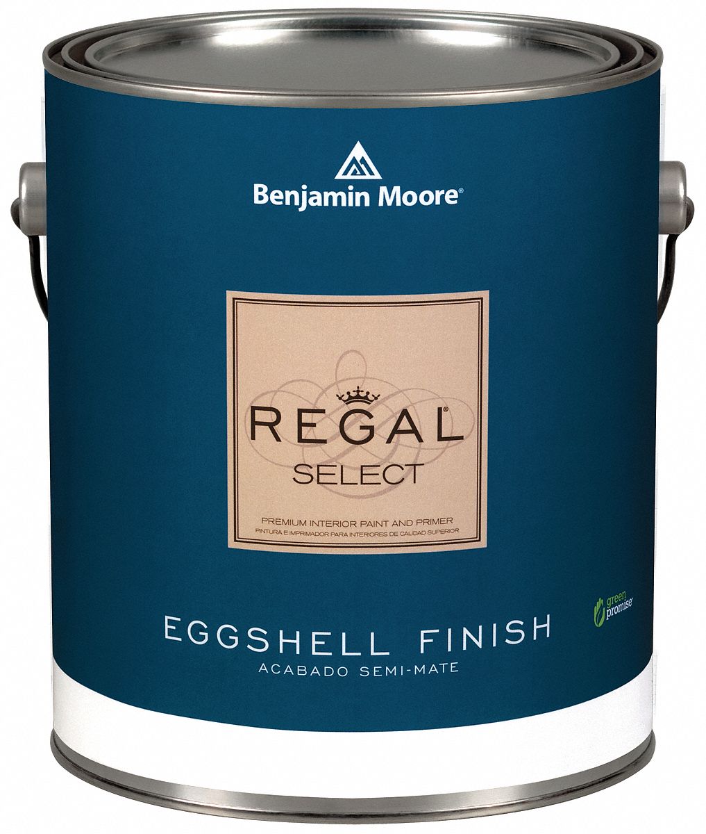 BENJAMIN MOORE Interior Paint,Eggshell,1 gal,Bone White - Interior ...